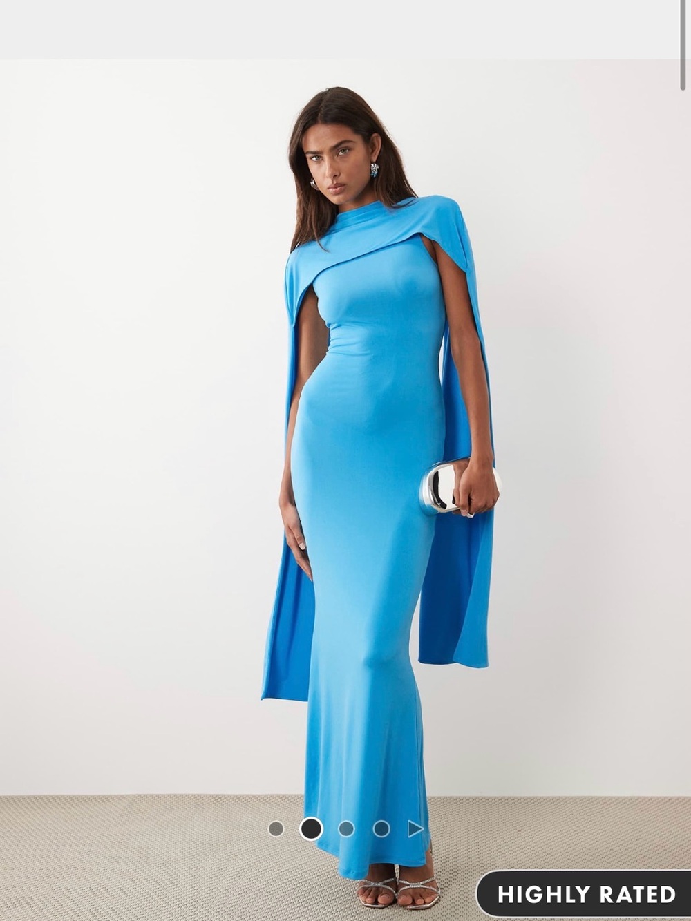 asos turquoise dress